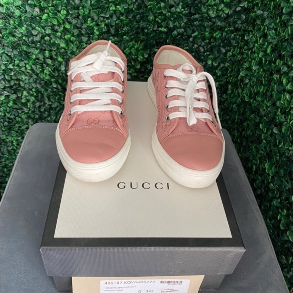 Gucci Pink Sneakers